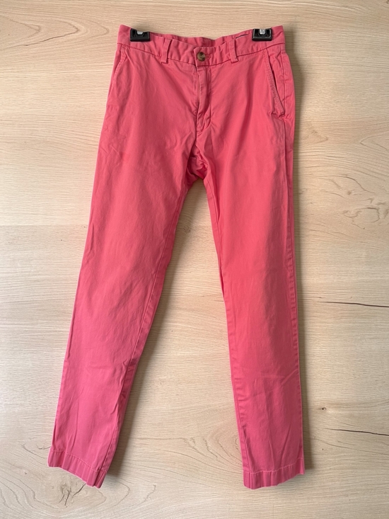 Vineyard Vines Other - Vineyard Vines Breaker Pants Mens 28x30 Pink Slim Fit Stretch Chino Casual Prepp